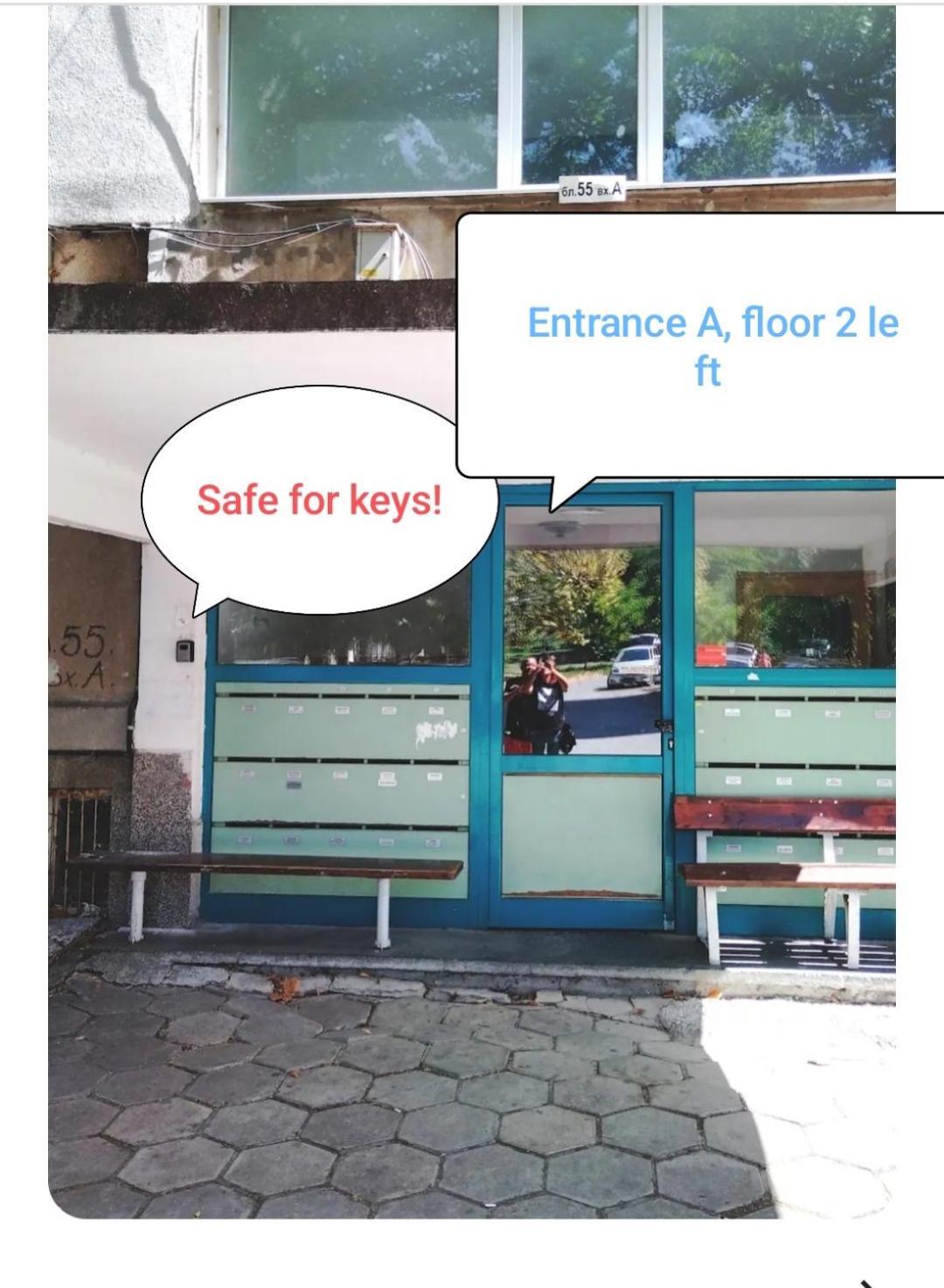 Ferienwohnung Сладкият Кът На Радост Burgas City Exterior foto